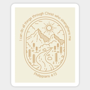 LDS Youth Theme 2023 All Things Through Christ Sticker